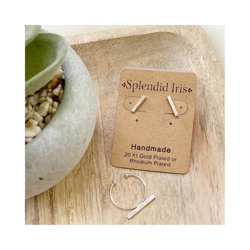 Splendid Iris Earring and Ring set